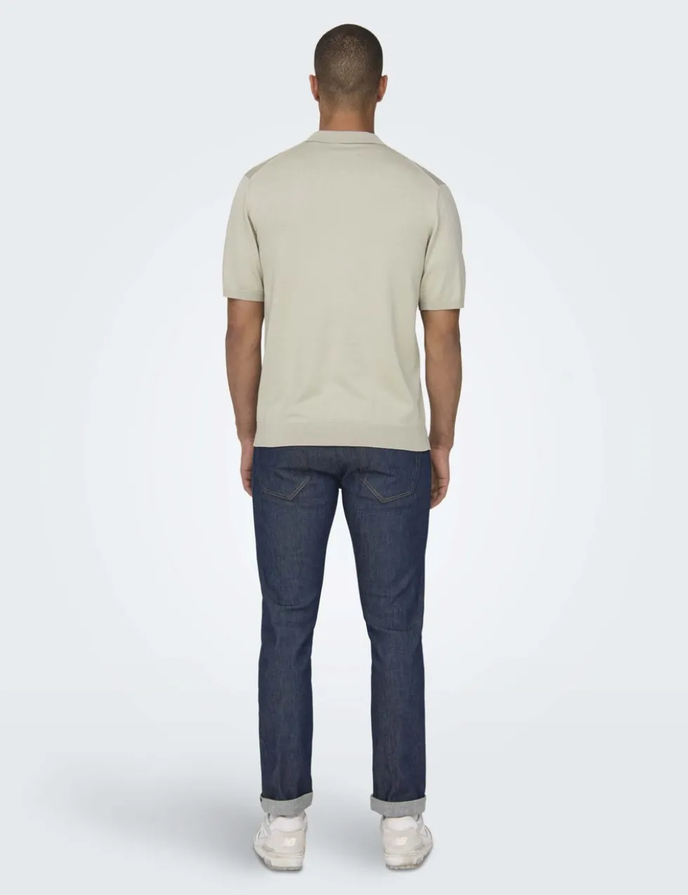 Half Zip Polo Shirt