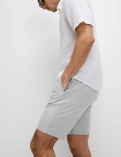 Half-Elasticated Waist Chino Shorts