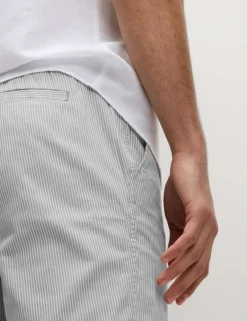 Half-Elasticated Waist Chino Shorts