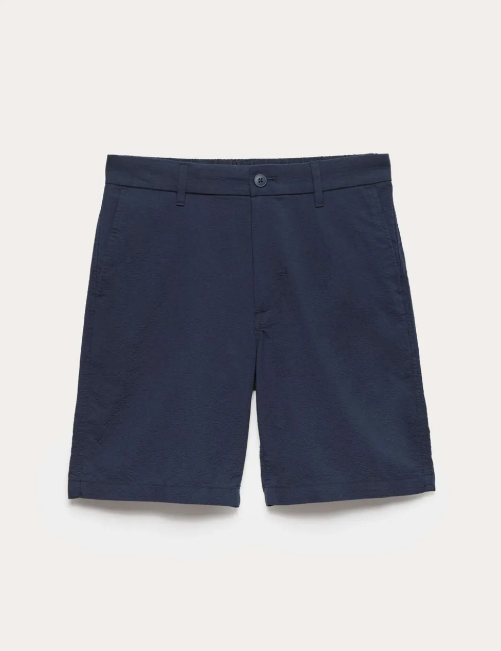 Half-Elasticated Waist Seersucker Chino Shorts