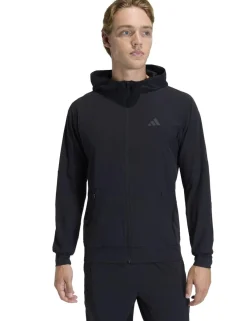 Half-Zip Hoodie with Cotton