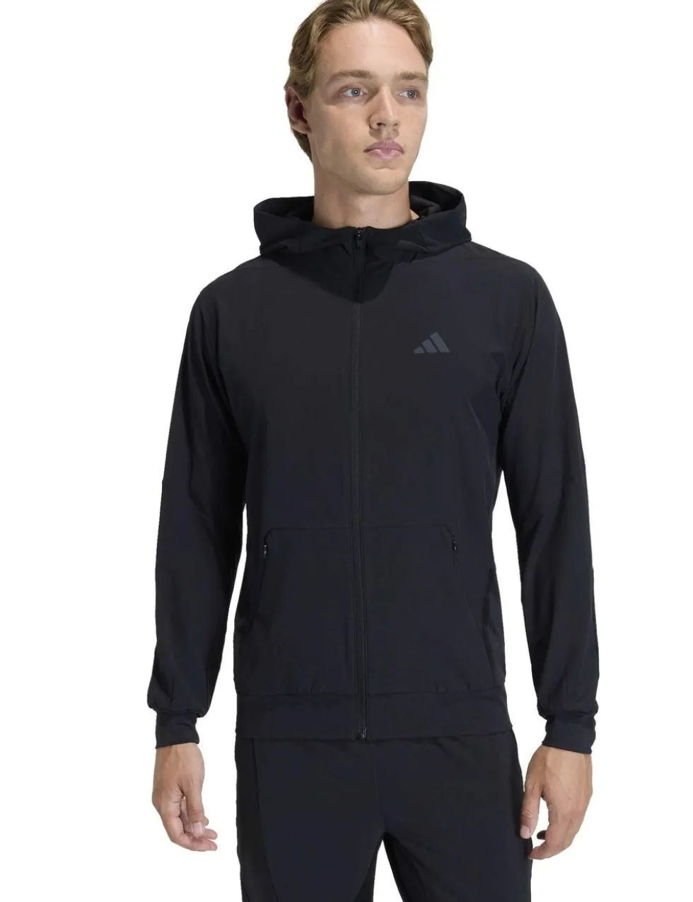 Half-Zip Hoodie with Cotton