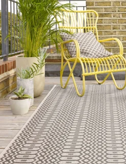 Halsey Geometric Indoor & Outdoor Runner