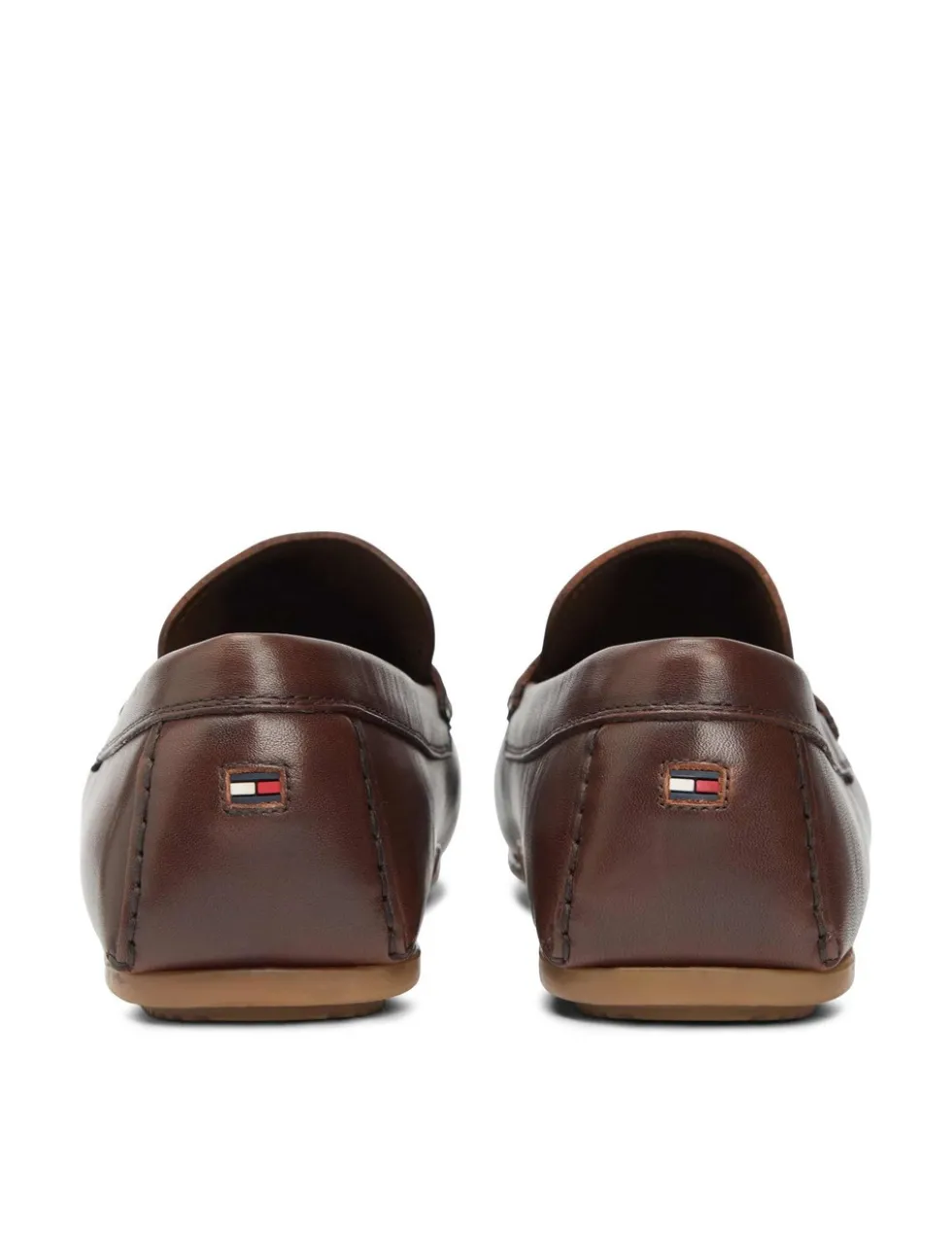 Hardware Hilfiger Leather Slip On Loafers