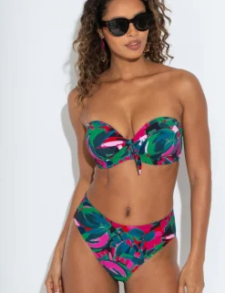 Heatwave Floral High Leg Bikini Bottoms