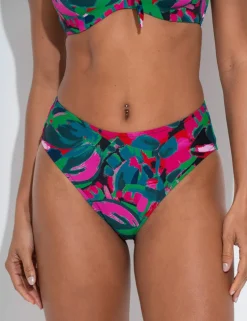 Heatwave Floral High Leg Bikini Bottoms