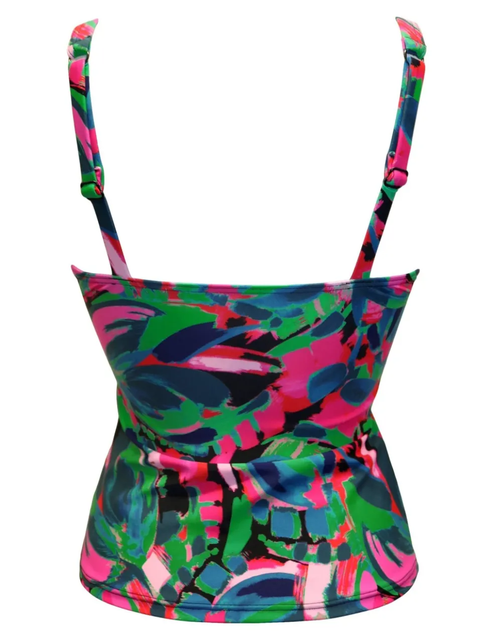 Heatwave Tummy Control Twist Front Tankini Top