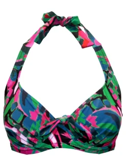 Heatwave Wired Halterneck Bikini Top (D-H)