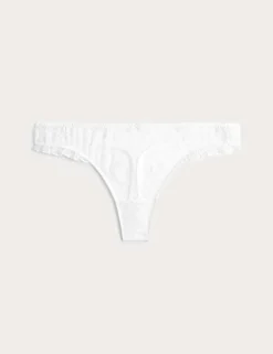 Helena Embroidery Thong