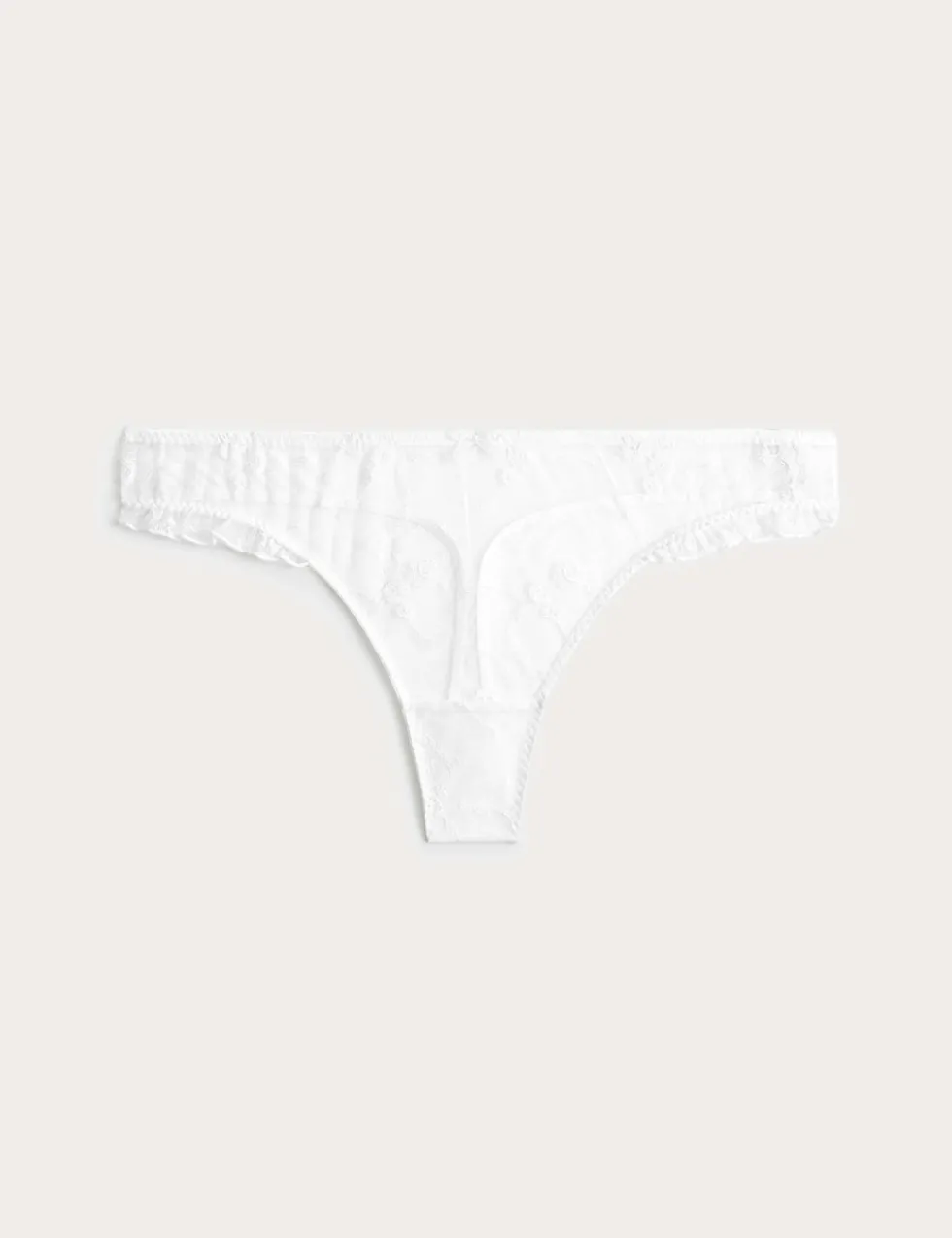 Helena Embroidery Thong
