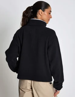Helvetia Funnel Neck Fleece Sweatshirt