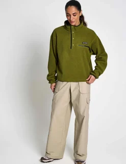 Helvetia Funnel Neck Fleece Sweatshirt