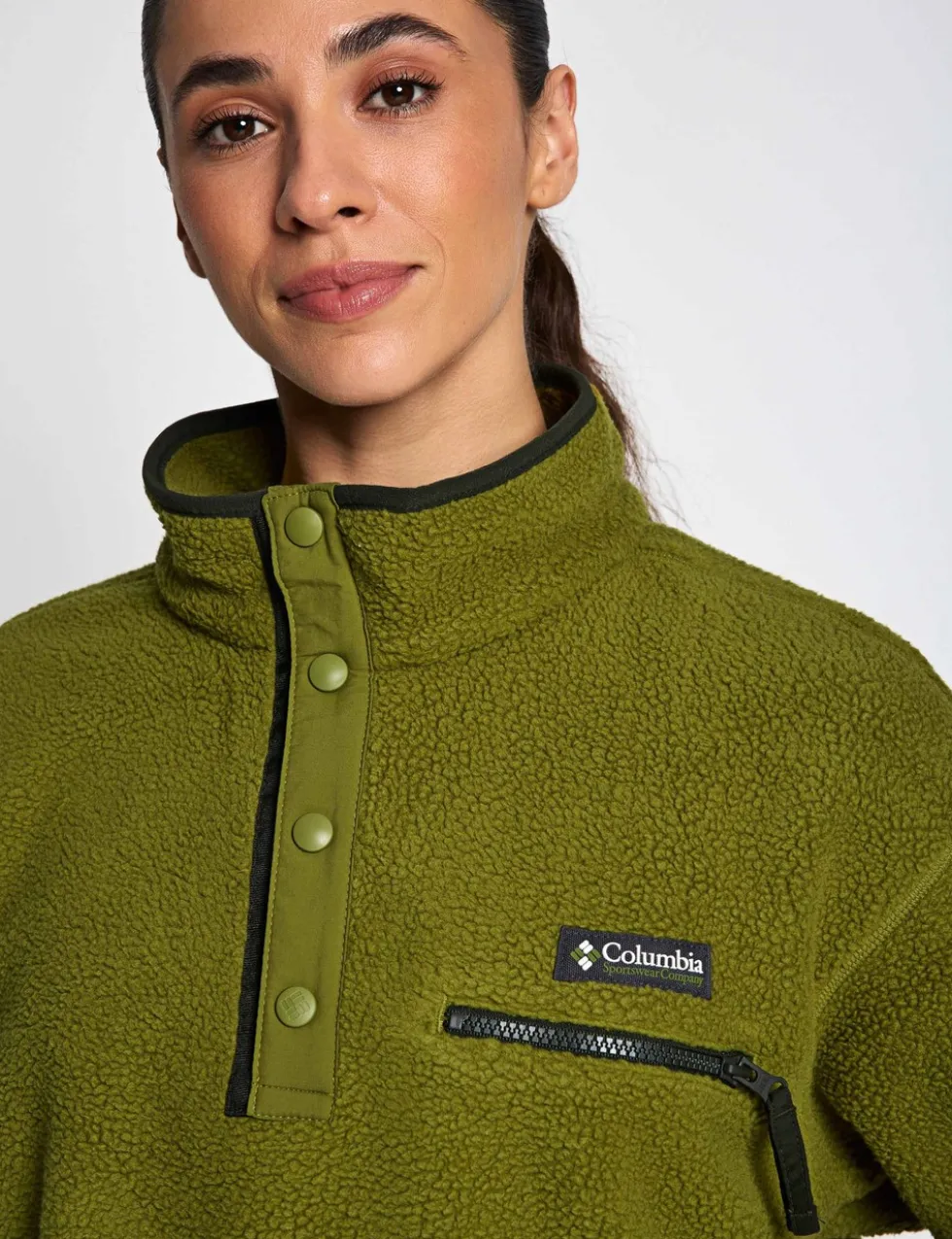 Helvetia Funnel Neck Fleece Sweatshirt