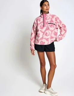 Helvetia Funnel Neck Fleece Sweatshirt