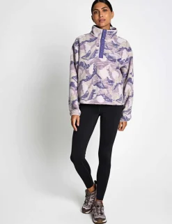 Helvetia Funnel Neck Fleece Sweatshirt