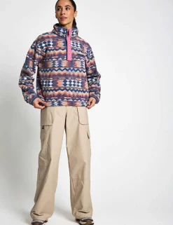 Helvetia Funnel Neck Fleece Sweatshirt