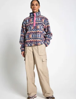 Helvetia Funnel Neck Fleece Sweatshirt