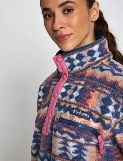 Helvetia Funnel Neck Fleece Sweatshirt