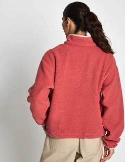 Helvetia Funnel Neck Fleece Sweatshirt