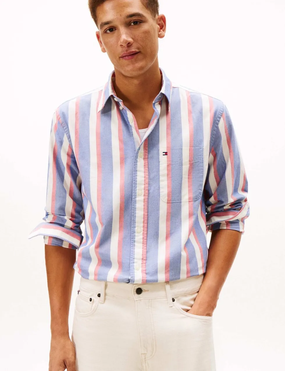 Heritage Icon Pure Cotton Striped Oxford Shirt