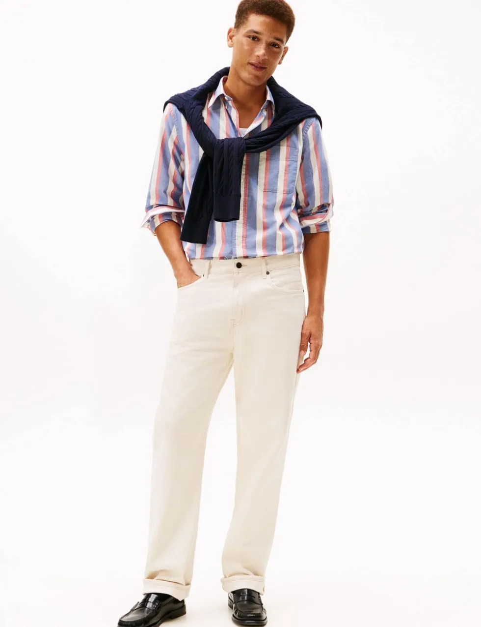 Heritage Icon Pure Cotton Striped Oxford Shirt