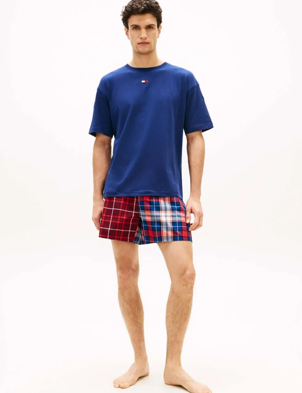 Heritage Pure Cotton Checked Pyjama Set