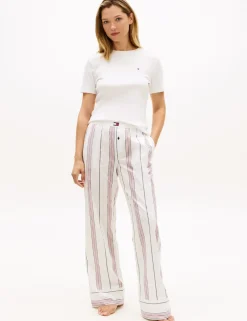 Heritage Pure Cotton Striped Pyjama Bottoms