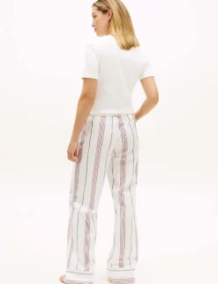 Heritage Pure Cotton Striped Pyjama Bottoms