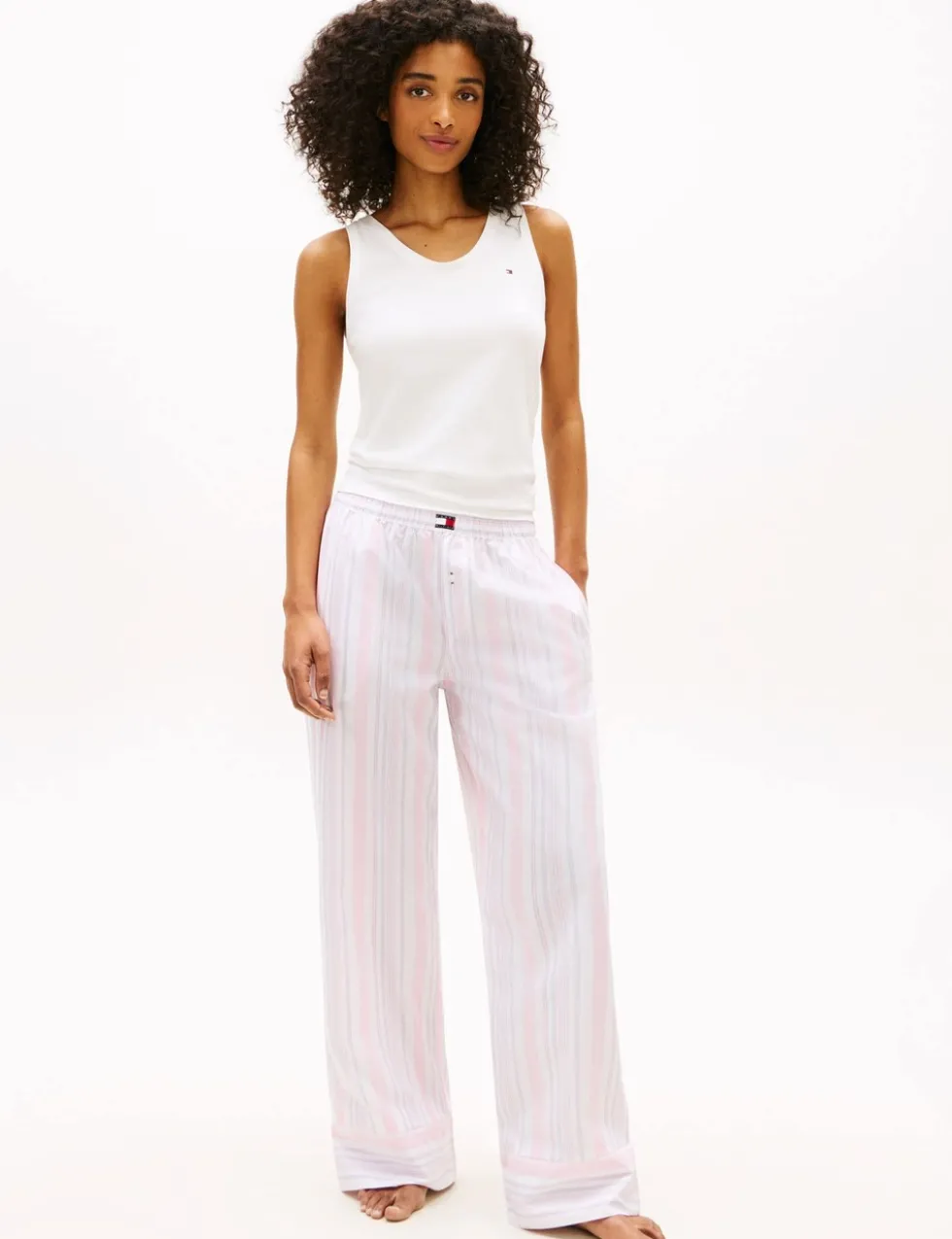 Heritage Pure Cotton Striped Pyjama Bottoms