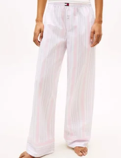 Heritage Pure Cotton Striped Pyjama Bottoms