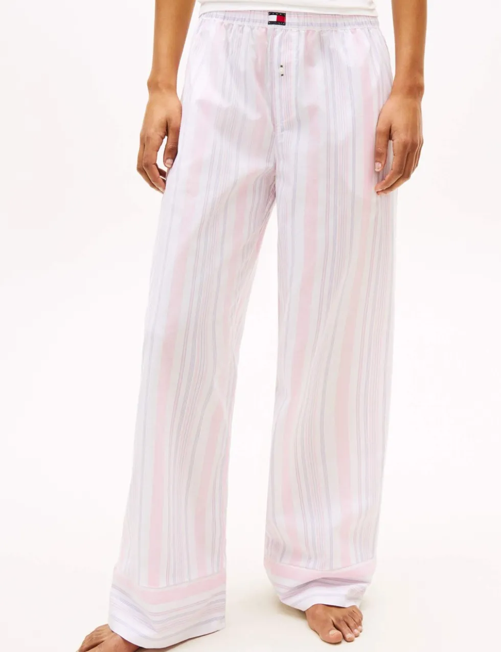 Heritage Pure Cotton Striped Pyjama Bottoms