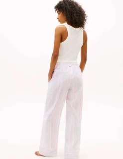 Heritage Pure Cotton Striped Pyjama Bottoms
