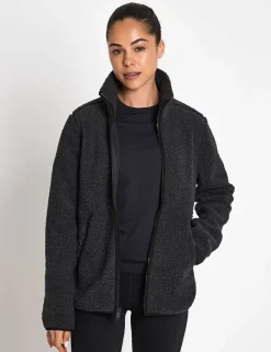 High Curl High Neck Fleece Jacket