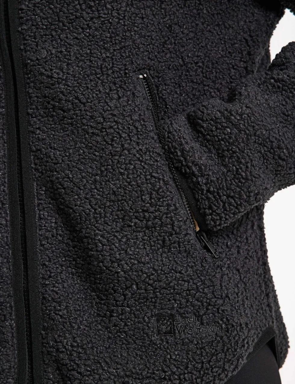 High Curl High Neck Fleece Jacket