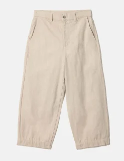 High Waisted Barrel Cropped Jeans
