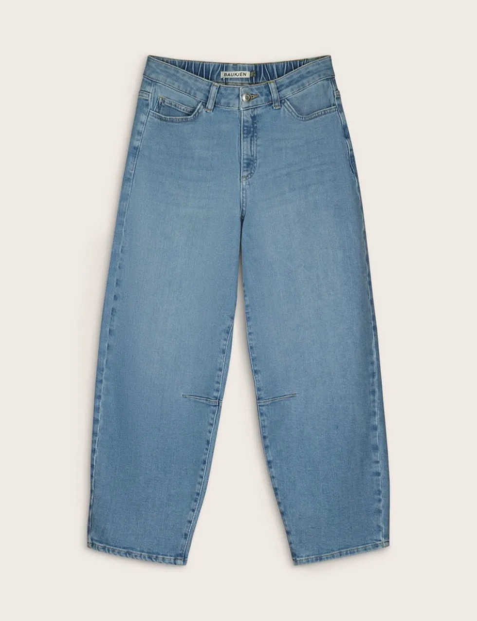 High Waisted Barrel Jeans