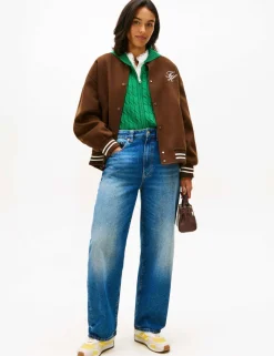 High Waisted Barrel Jeans