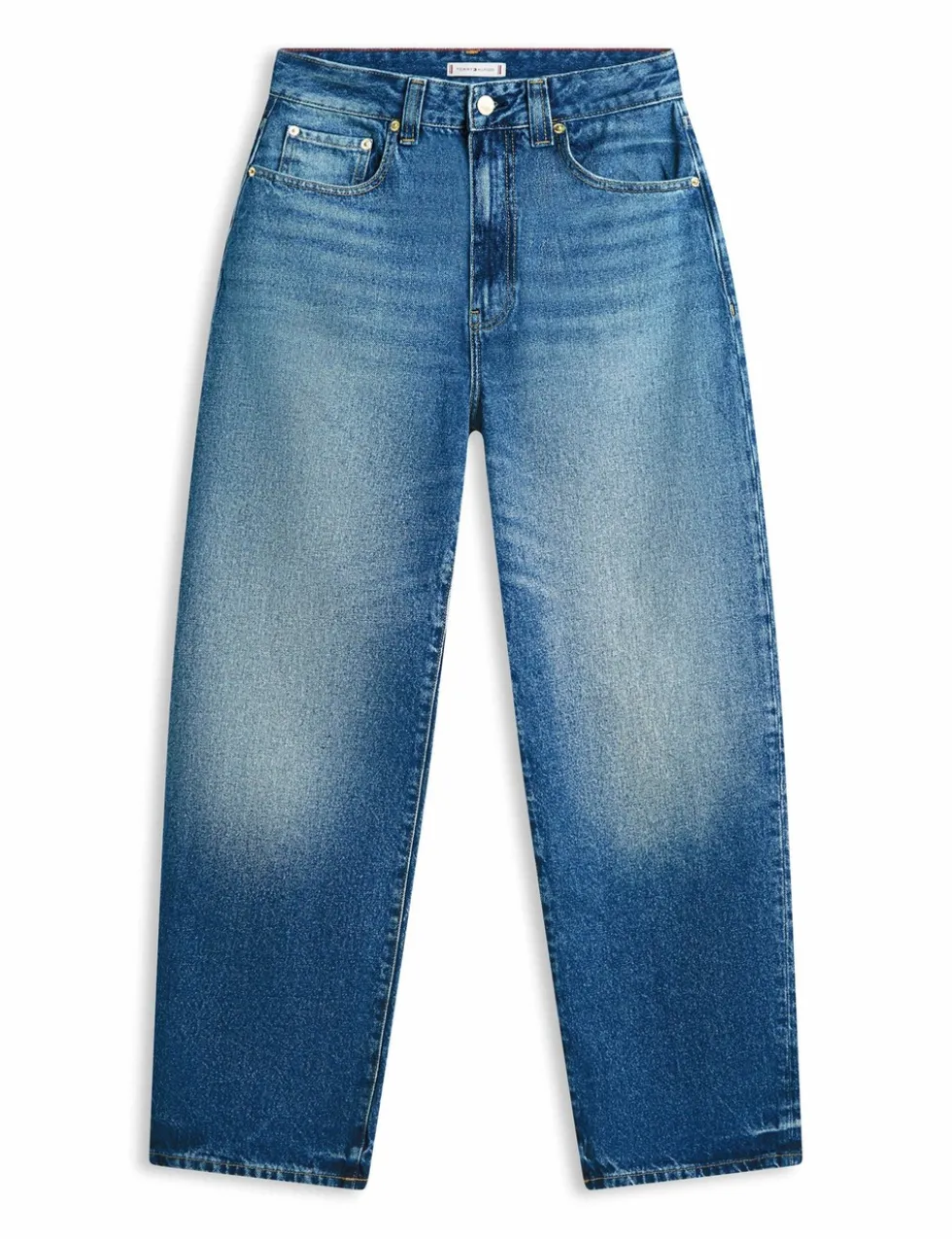 High Waisted Barrel Jeans