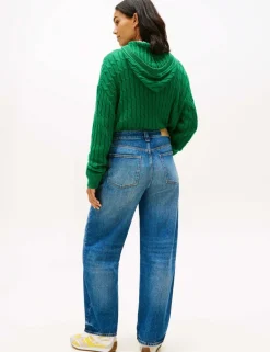 High Waisted Barrel Jeans