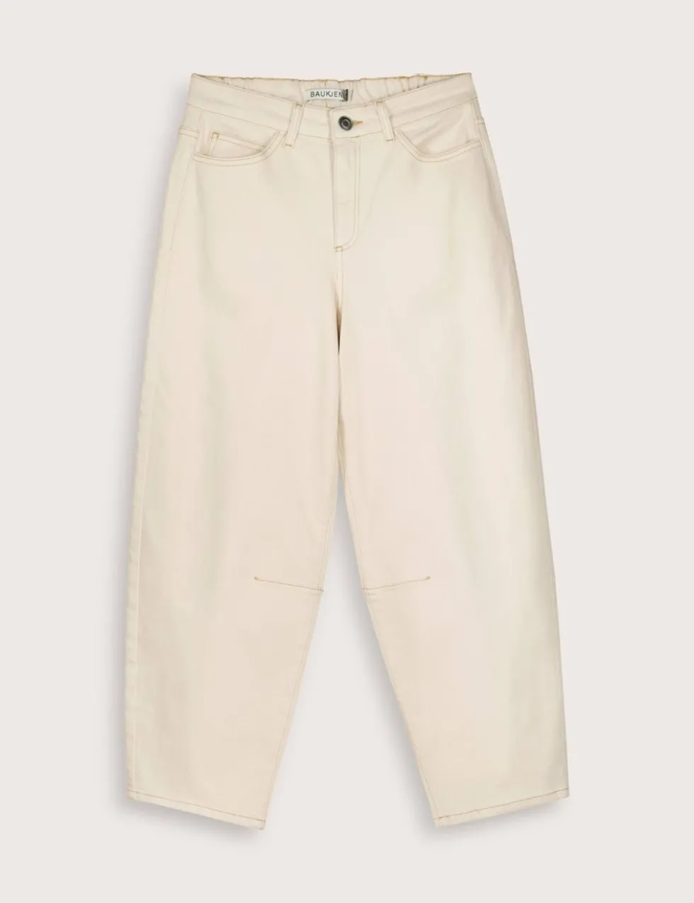 High Waisted Barrel Jeans
