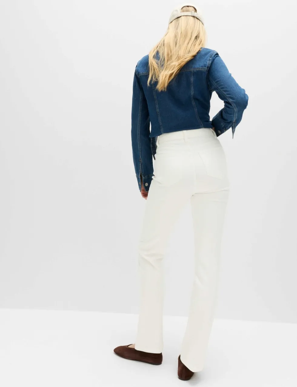 High Waisted Flared Jeans