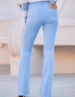 High Waisted Flared Jeans