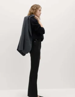High Waisted Flared Jeans