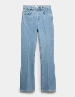 High Waisted Flared Jeans