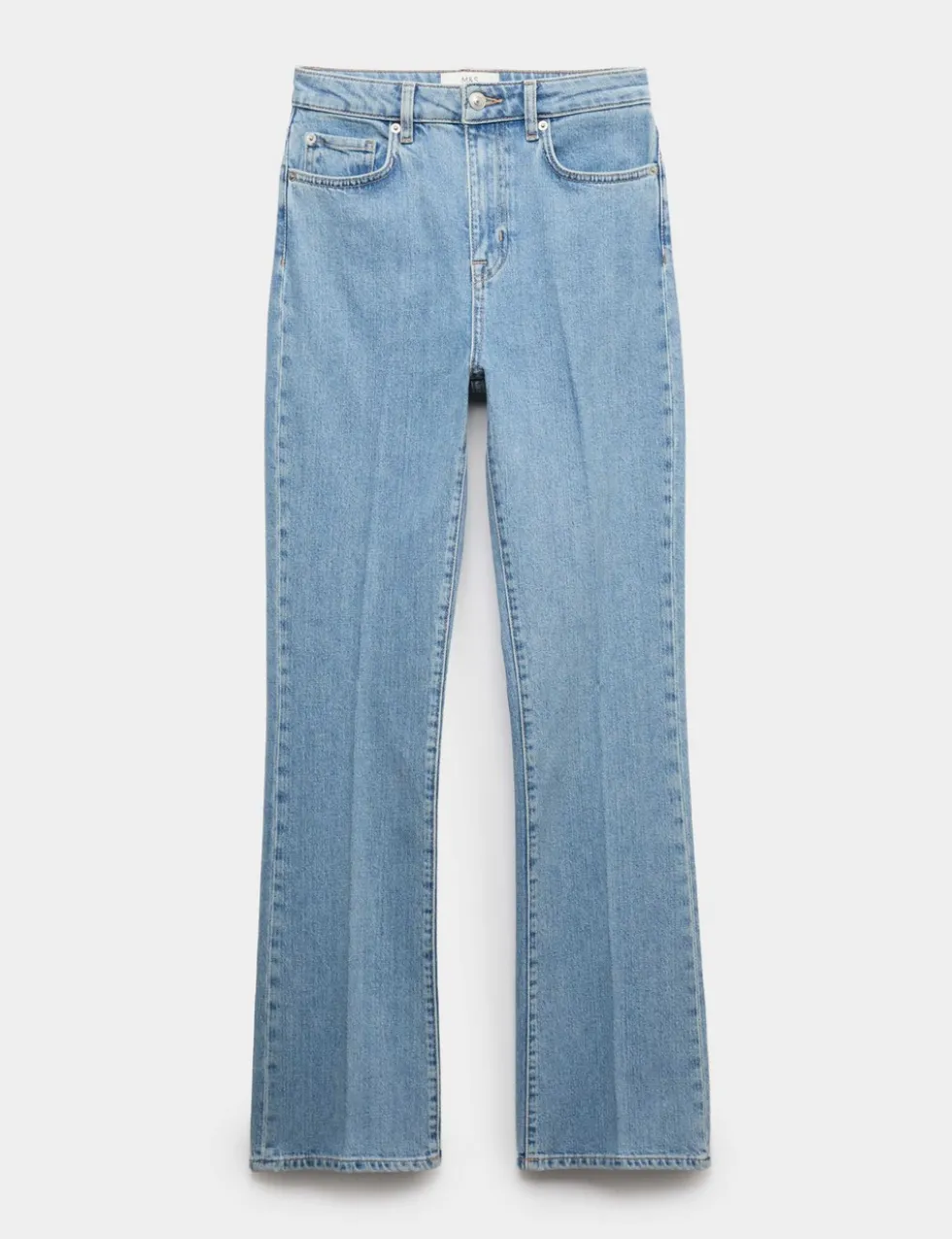 High Waisted Flared Jeans