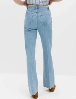 High Waisted Flared Jeans
