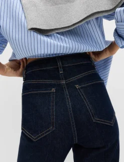 High Waisted Flared Jeans