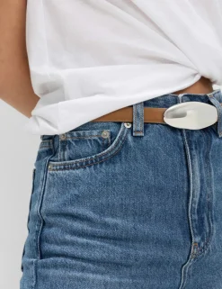 High Waisted Relaxed Straight Jeans