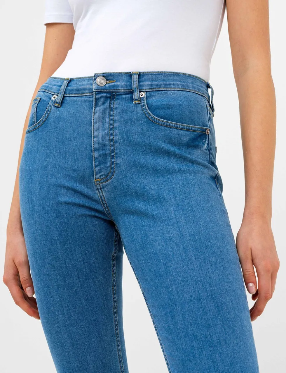 High Waisted Skinny Jeans