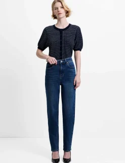 High Waisted Slim Fit Jeans